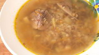 Гречневый суп на индейке