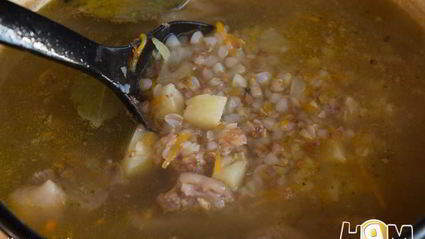 гречневый суп на индейке