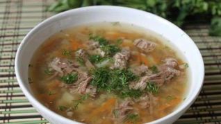Гречневый суп с мясом