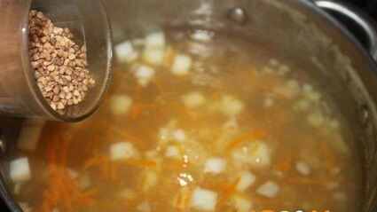 гречневый суп с мясом