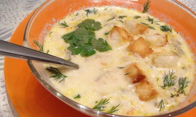 Рецепт грибного супа