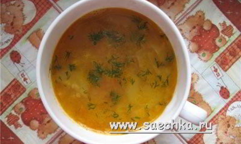 Рецепт итальянского постного супа