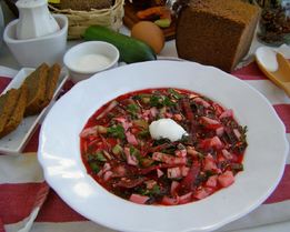 Холодник из свеклы