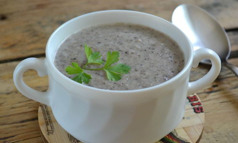 Рецепт крема-супа из шампиньонов