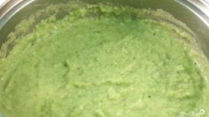 крем-суп из зеленого горошка