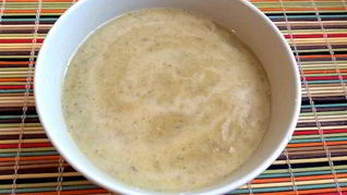 Крем-суп с брокколи и чечевицей