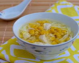 Кукурузно-яичный суп
