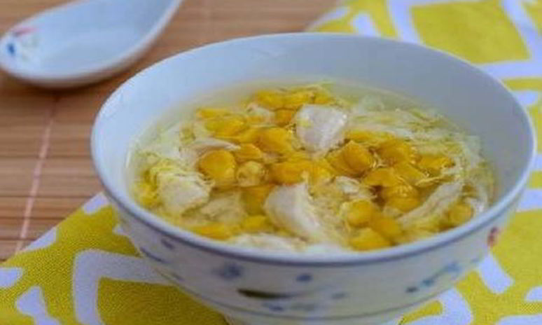 Рецепт кукурузна-яичного суп
