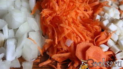 куриный суп с гречневыми хлопьями и шампиньонами