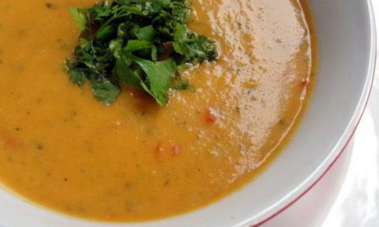 Рецепт легкого, летнего крема-супа на кокосовом молоке