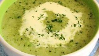 Летний суп из кабачков