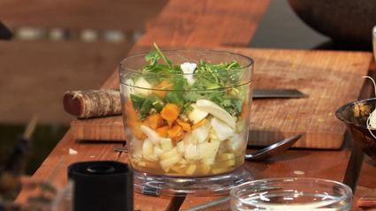 мохинга — бирманский рыбный суп с лапшой