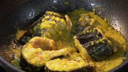 мохинга — бирманский рыбный суп с лапшой