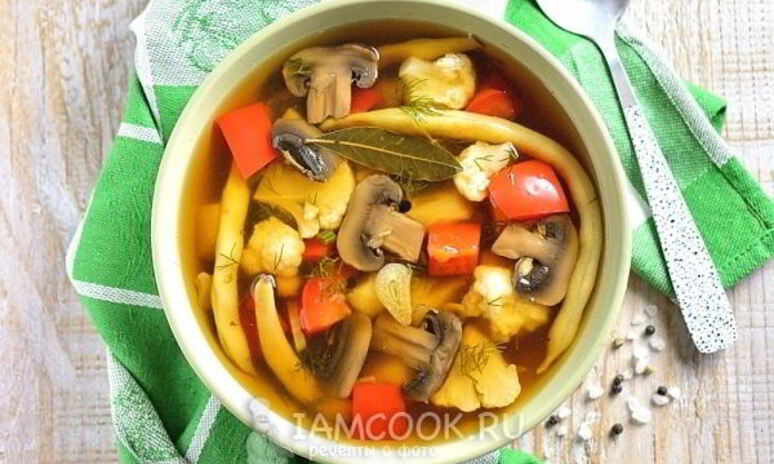 Рецепт постного супа без масла