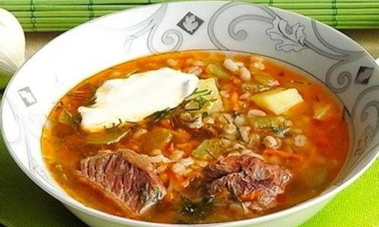 Рецепт рассольника с перловкой