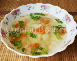 Рыбный суп из форели