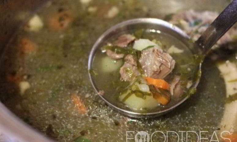 Рецепт щавелевого супа с говядиной