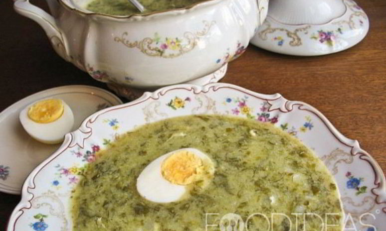 Рецепт щавелевого супа с яйцом