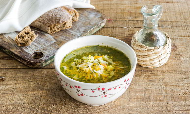 Рецепт постных щей из свежей капусты