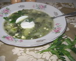 Щи из щавеля