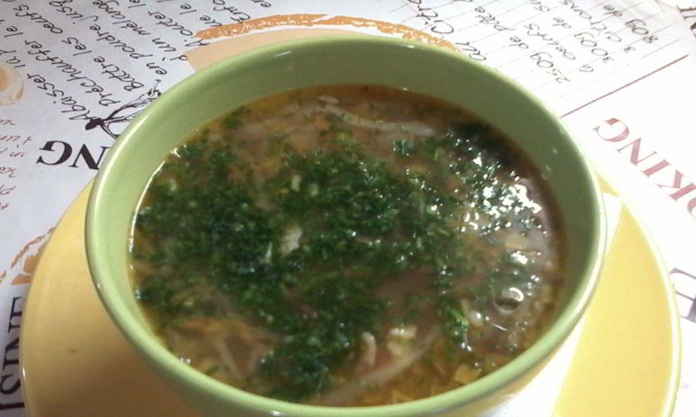 Рецепт щей с фасолью