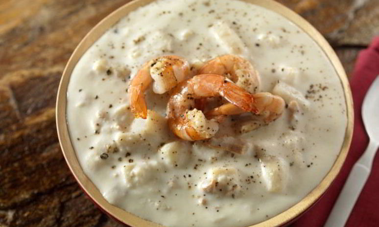 Рецепт сливочного супа с морепродуктами