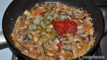 грибная солянка