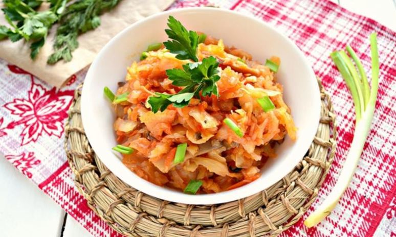 Рецепт капустной солянки с грибами