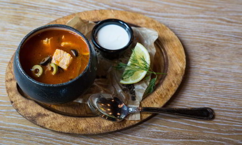 Рецепт рыбной солянки