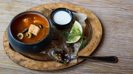 рыбная солянка