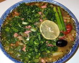 Секогитенгорь — жидкая солянка из говядины