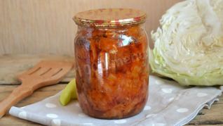 Солянка из капусты на зиму