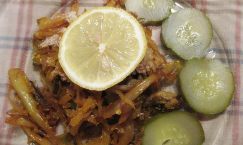 Рецепт солянки из свежей капусты с грибами