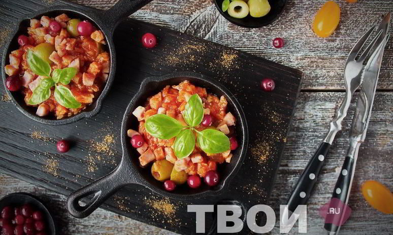 Рецепт солянки на сковороде