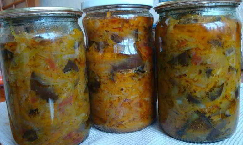 Рецепт солянки с баклажанами и капустой