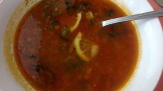 Солянка с говядиной