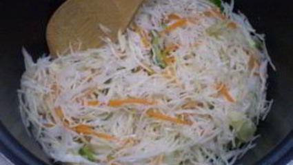 солянка с курицей и капустой