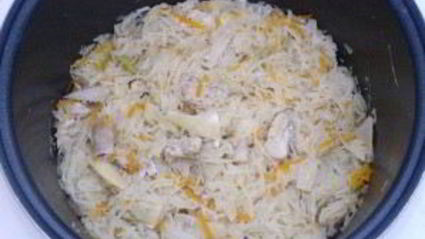 солянка с курицей