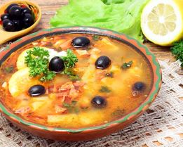 Солянка с почками сборная мясная