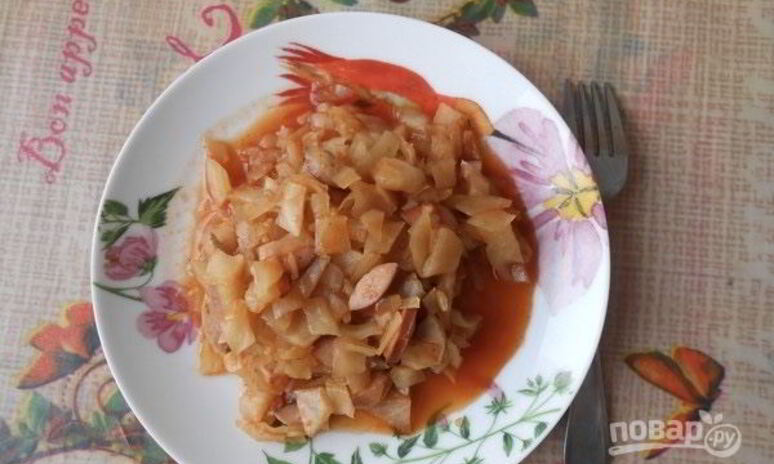 Рецепт солянки с сардельками в мультиварке