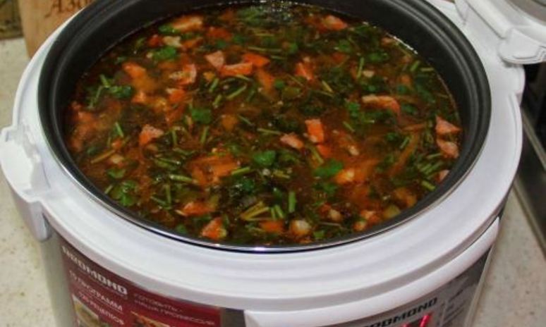 Рецепт солянки в мультиварке