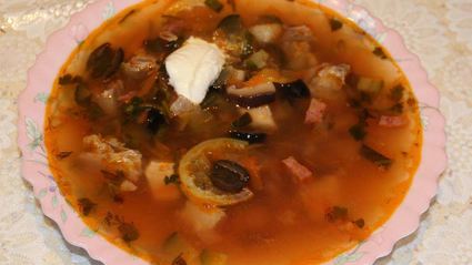 солянка в мультиварке