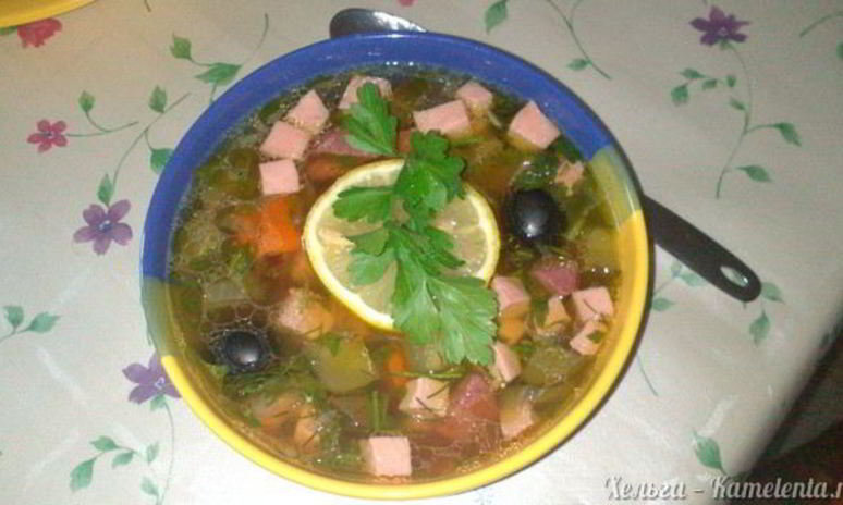 Рецепт солянка