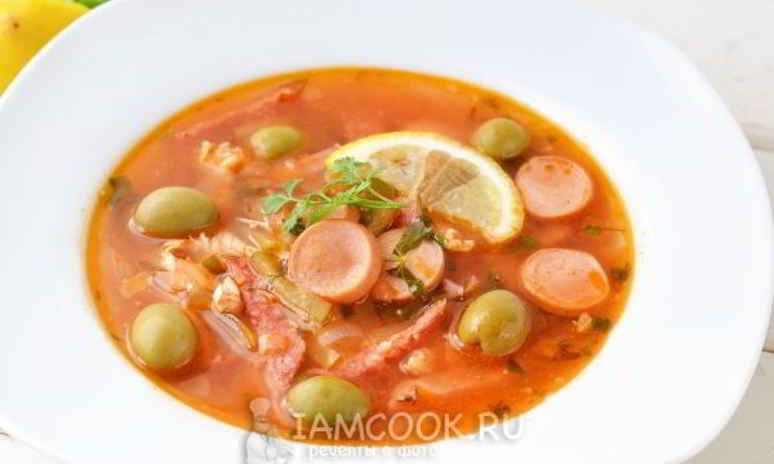 Рецепт супа солянка классическая