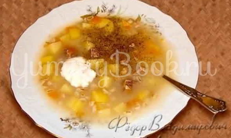 Рецепт супа для маленьких детей