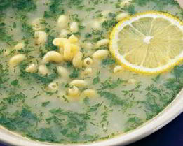 Суп греческий Авголемоно