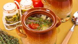 Суп из баранины и овощей