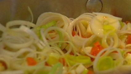 суп из чечевицы с сельдереем