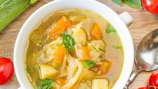 Суп из молодой капусты для худеющих