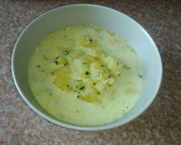 Суп из цукини и картофеля